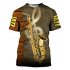 Image of 3D All Over Printed Jazz Saxophone Art Clothes ADS123b