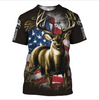 Image of 3D Printed Camo American Hunting Legend Clothes Rand1005