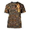 Image of 3D Printed Bees Art Clothes Hags1701 DU170104