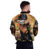 Image of 3D All Over Printed Dog Hunting Duck Art Jacket